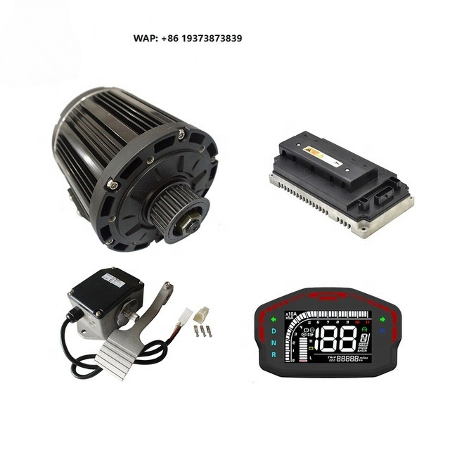 Mid Drive Motor Kit 72V 3000W - SIA ECOSYS/QS 3000W Mid Drive Borstelloze